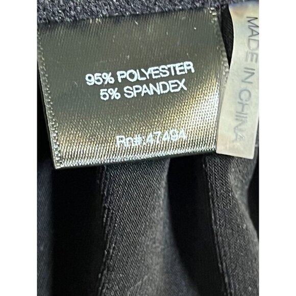 Norma Kamali Bra Women XL Black Tie Front Neck Strap Sexy Intimates Neutral Plus - Picture 7 of 10